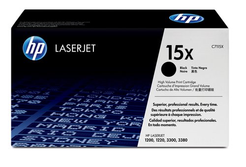 HP - Noir - C7115X - Achat / Vente Consommable imprimante sur grosbill.com - 0