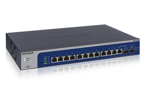 Netgear XS512EM - 12 (ports)/10 Gigabit/Sans POE/Manageable/2