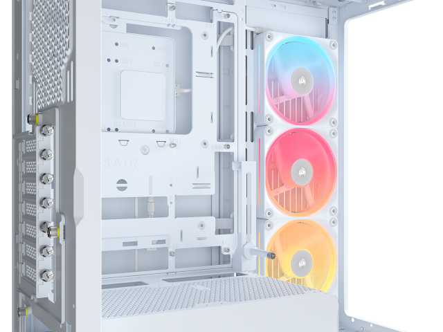 Corsair Frame 4500X LX-R RGB Link Blanc-MT/SansAlim/E-ATX Blanc - Boîtier PC - 6