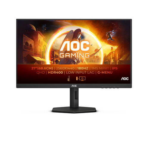 image produit AOC Q27G4X - 27" QHD 180Hz IPS Grosbill