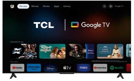 TCL 55P61B 55" LED UltraHD 4K HDR Google TV - TV TCL - grosbill.com - 1