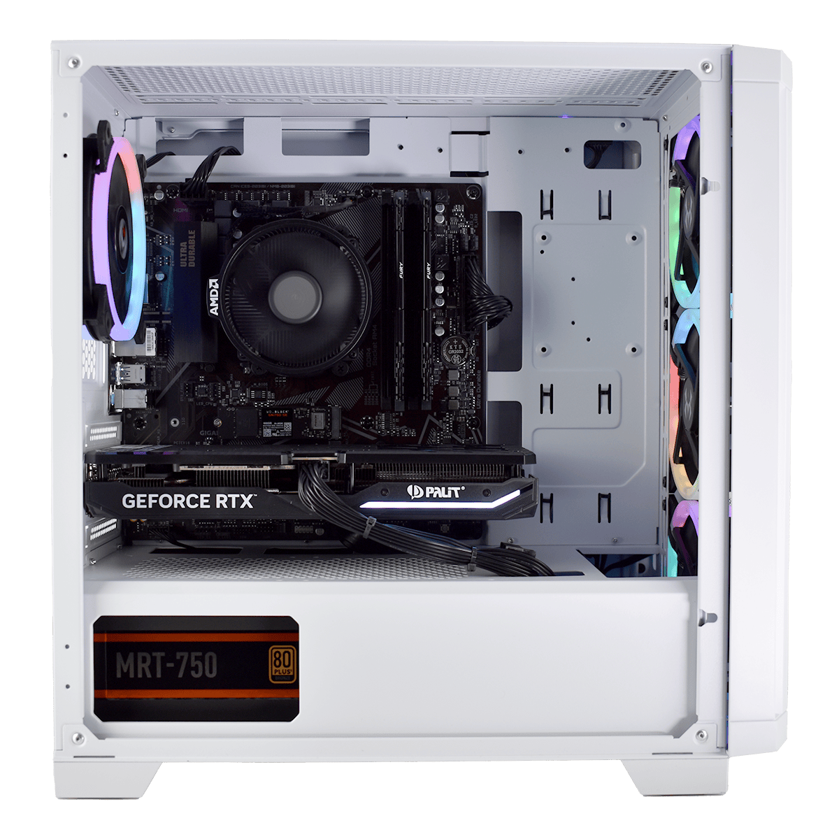 Grosbill DOOMED PERF - R5 5600X/16Go/500Go/4070 (0423) - Achat / Vente PC Fixe sur grosbill.com - 1