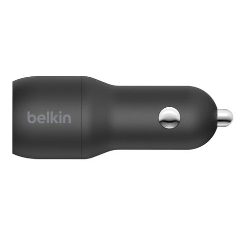 Dual USB-A Car Charger w/1M PVC A-LTG - Achat / Vente sur grosbill.com - 1