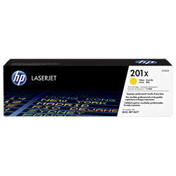 Consommable imprimante HP  Toner 201X Jaune 2300p Grosbill