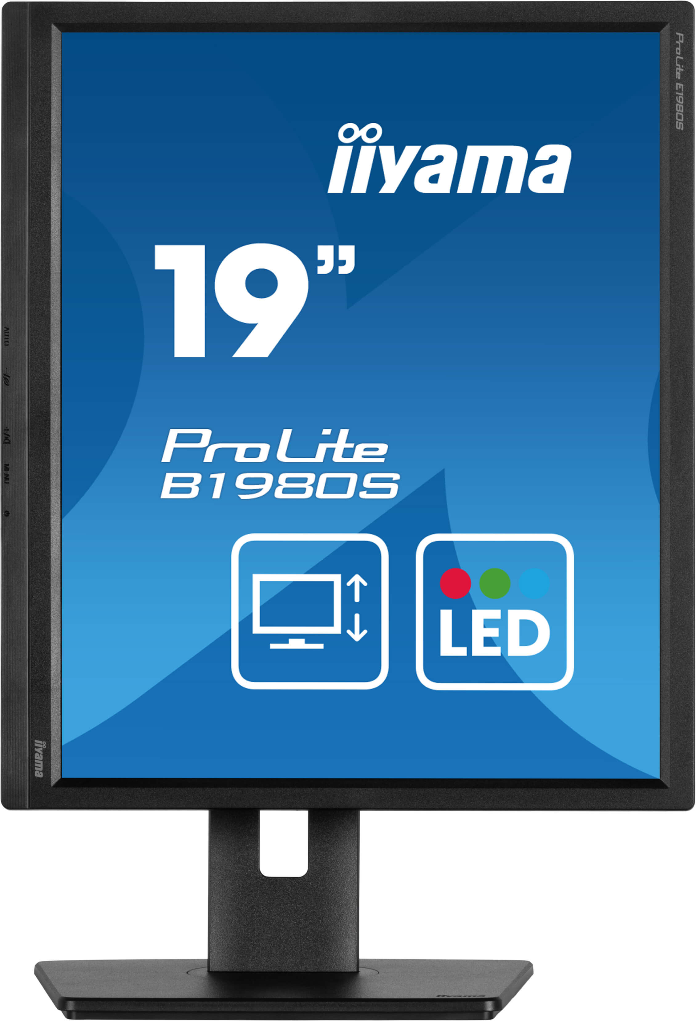 Iiyama 19 pouces  B1980S-B1 - Ecran PC Iiyama - grosbill.com - 1