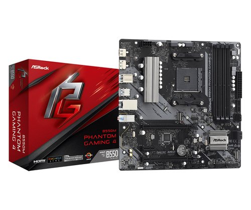 B550M Phantom Gaming 4 - Achat / Vente sur grosbill.com - 0