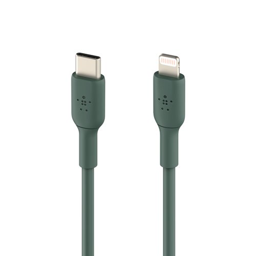 BELKIN LIGHTNING TO USB-C CABLE 2M BLACK - Achat / Vente sur grosbill.com - 2