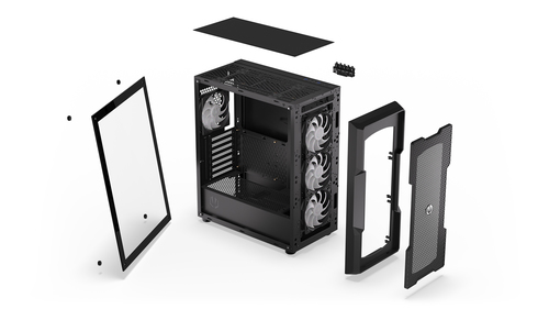 ENDORFY  Regnum 400 ARGB Noir Noir - Boîtier PC ENDORFY  - 9