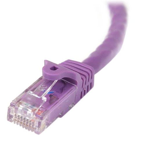 10m Purple Snagless Cat5e Patch Cable - Achat / Vente sur grosbill.com - 1