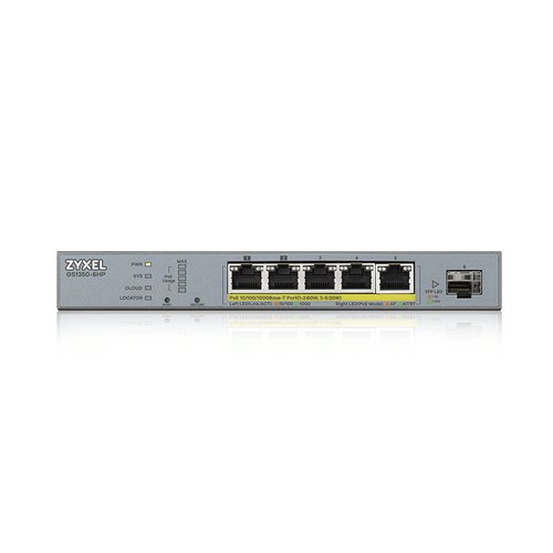 6 Port managed CCTV PoE Switch long ran - Achat / Vente sur grosbill.com - 1