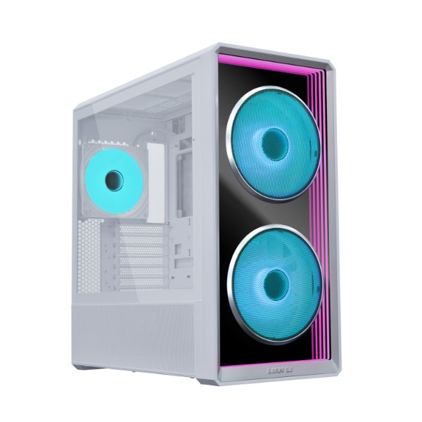 Lian-Li LANCOOL 217 INF Blanc Blanc - Boîtier PC Lian-Li - 0