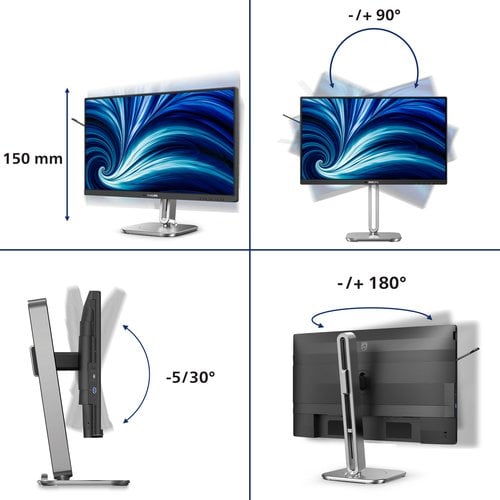 24" FHD 120Hz HAS USB 2x2W - Achat / Vente sur grosbill.com - 4