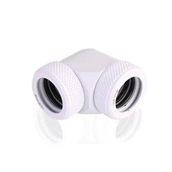 CONSTRUCTEUR Raccord tube rigide 90° blanc - 14mm
