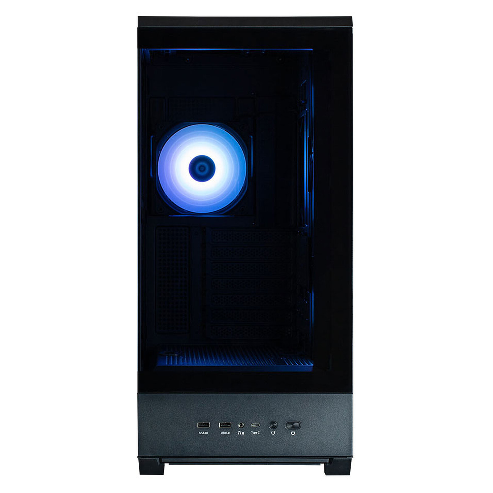 Zalman P50 DS RGB Noir Noir - Boîtier PC Zalman - grosbill.com - 2