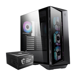 Boîtier PC MSI Bundle MPG GUNGNIR 110R - MT/850W 80+G/ATX Grosbill