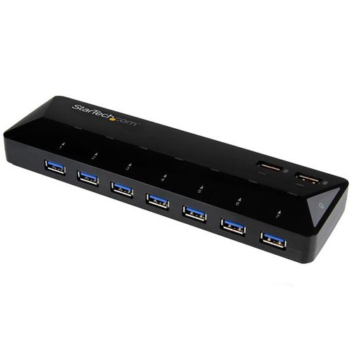 StarTech 7-Pt USB 3.0 Hub+2x 2.4A Charge Ports