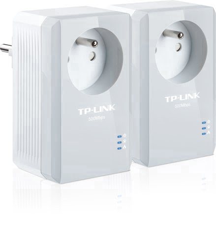 AV600 Powerline - 1 Fast port - 600Mbps (TL-PA4015P KIT) - Achat / Vente sur grosbill.com - 0