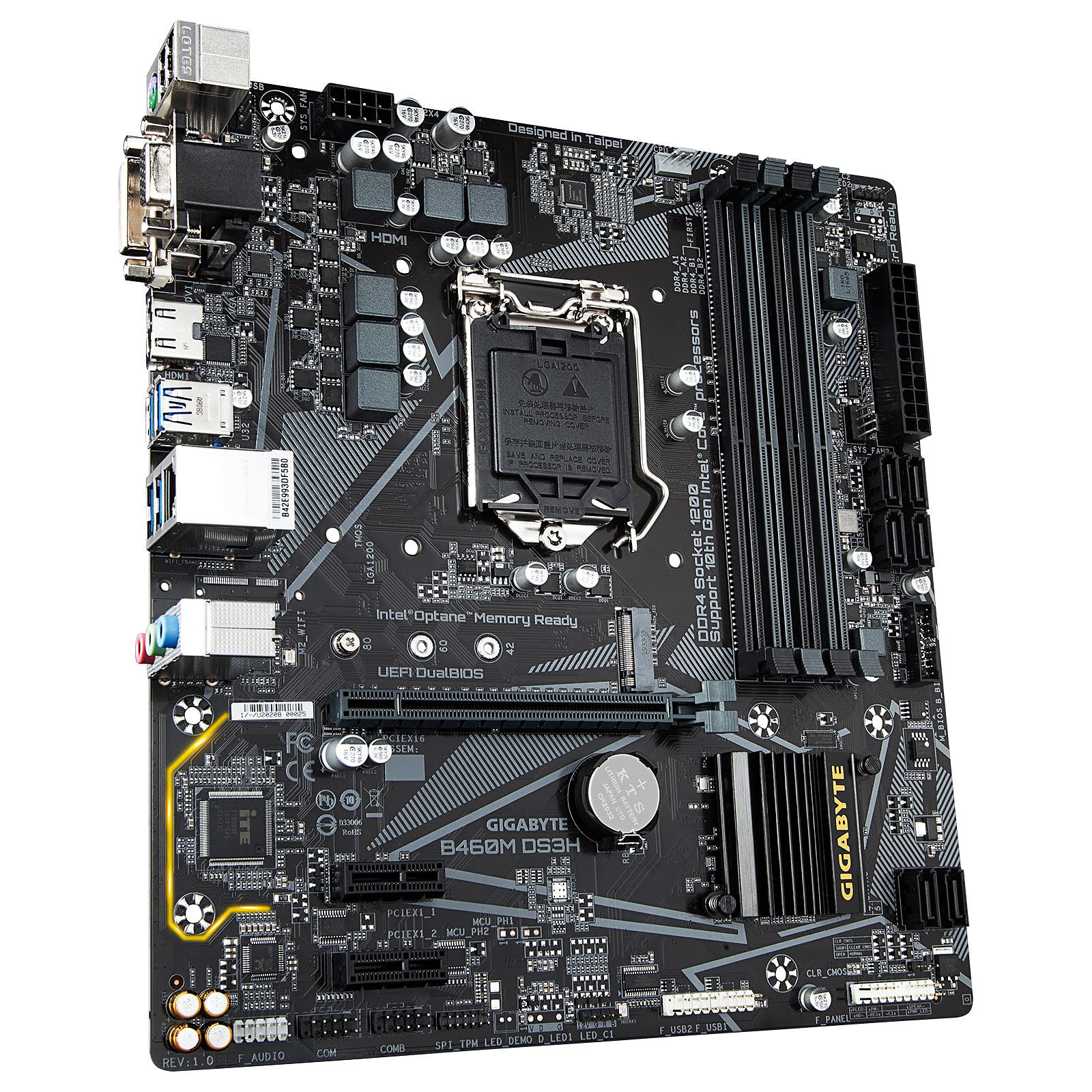 Gigabyte B460M-DS3H Micro-ATX  - Carte mère Gigabyte - grosbill.com - 2