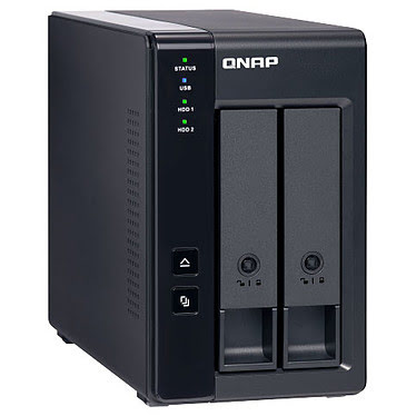 Qnap TR-002 - 2 Baies   - Serveur NAS Qnap - grosbill.com - 4