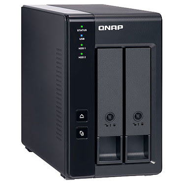 Qnap TR-002 - 2 Baies  - Serveur NAS Qnap - grosbill.com - 4