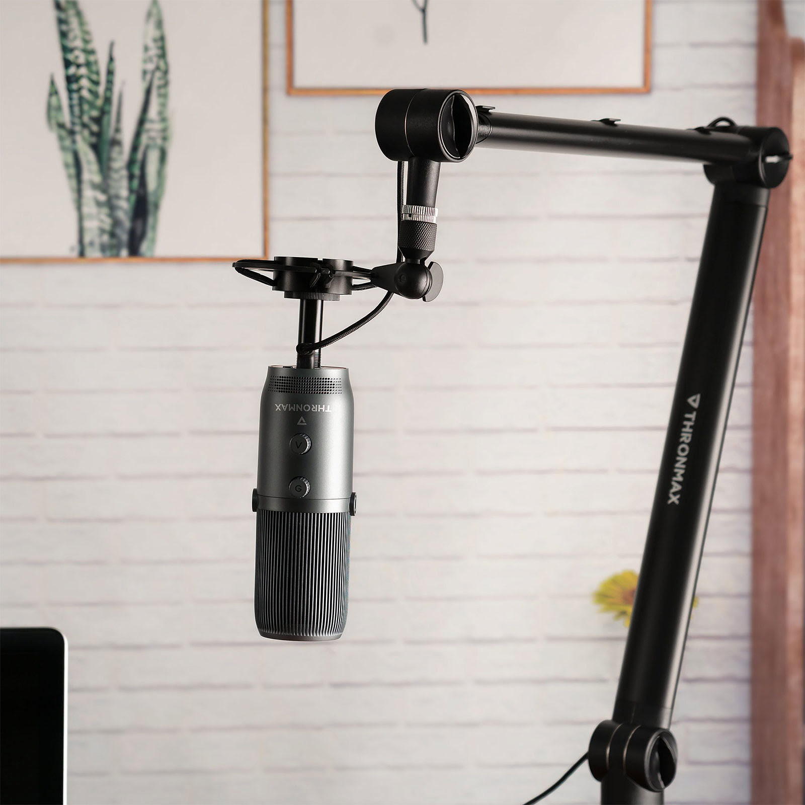 THRONMAX Support metal anti-vibrations P2 pour microphone (THRON_P2) - Achat / Vente Accessoire Streaming / Vlogging  sur grosbill.com - 1