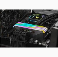 Corsair Vengeance RGB RT, DDR4-3200, CL16 - 32 GB Dual-Kit, schwarz - Achat / Vente sur grosbill.com - 4