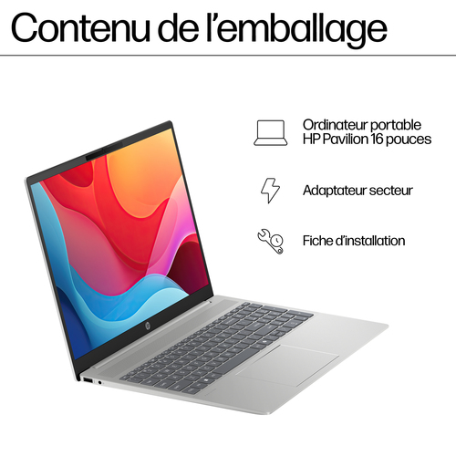 HP B13VBEA - PC portable HP - grosbill.com - 5