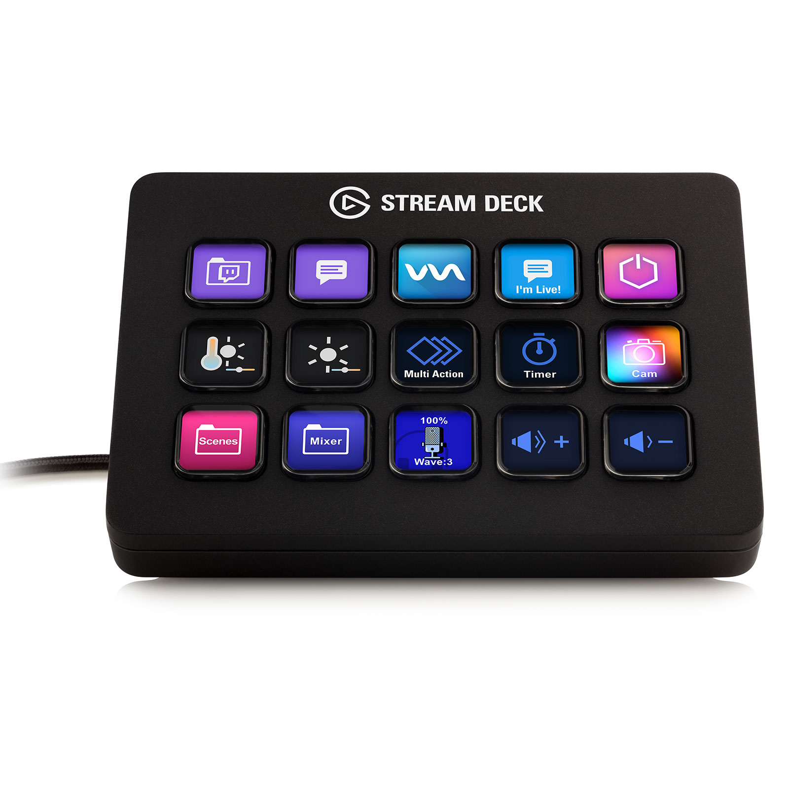 Elgato Stream Deck MK.2 - 10GBA9901 (10GBA9901) - Achat / Vente Accessoire Streaming / Vlogging  sur grosbill.com - 0
