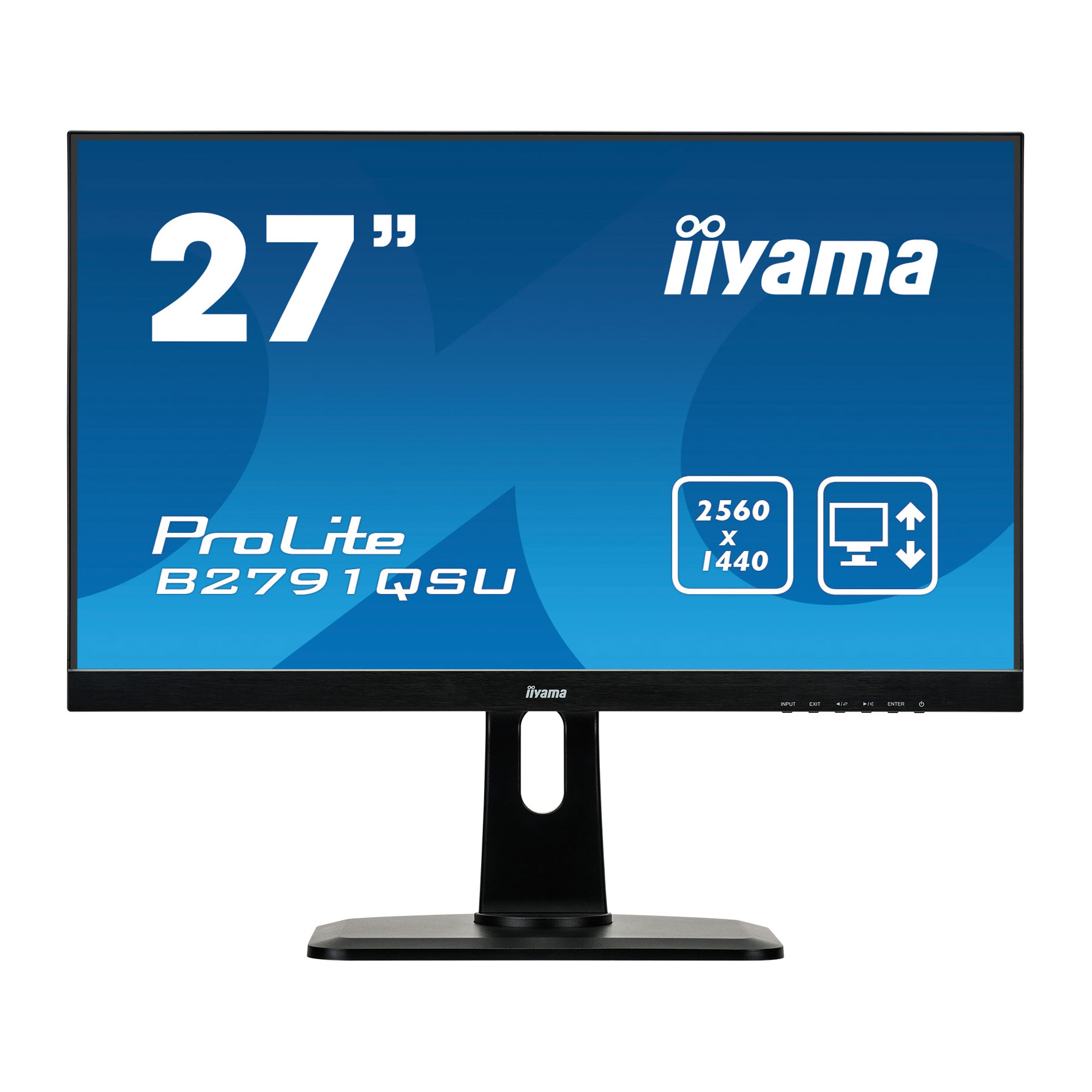 Iiyama 27 pouces  B2791QSU-B1-- - Ecran PC Iiyama - grosbill.com - 0