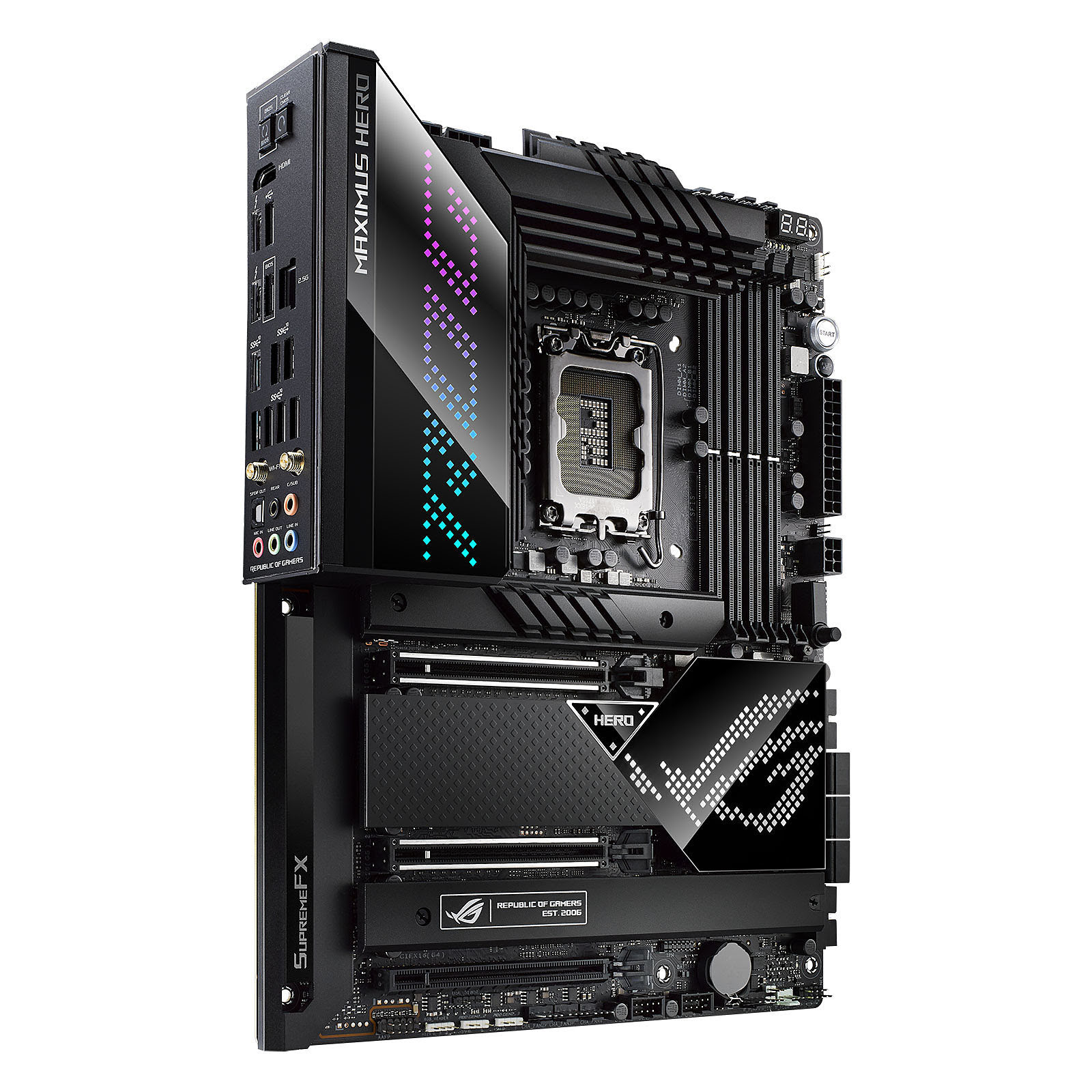 Asus ROG MAXIMUS Z690 HERO ATX  - Carte mère Asus - grosbill.com - 2