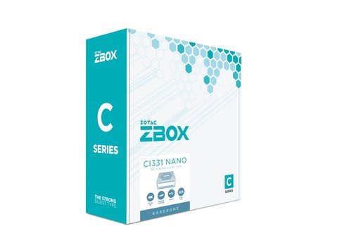 ZOTAC ZBOX CI331 NANO mini-pc Barebone Intel Core N5100 2xDDR4-2933 SATA III SLOT DUAL GLAN WIFI ac  - Achat / Vente sur grosbill.com - 7