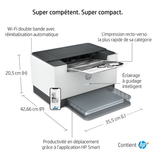 Imprimante HP LaserJet M209dwe - grosbill.com - 10