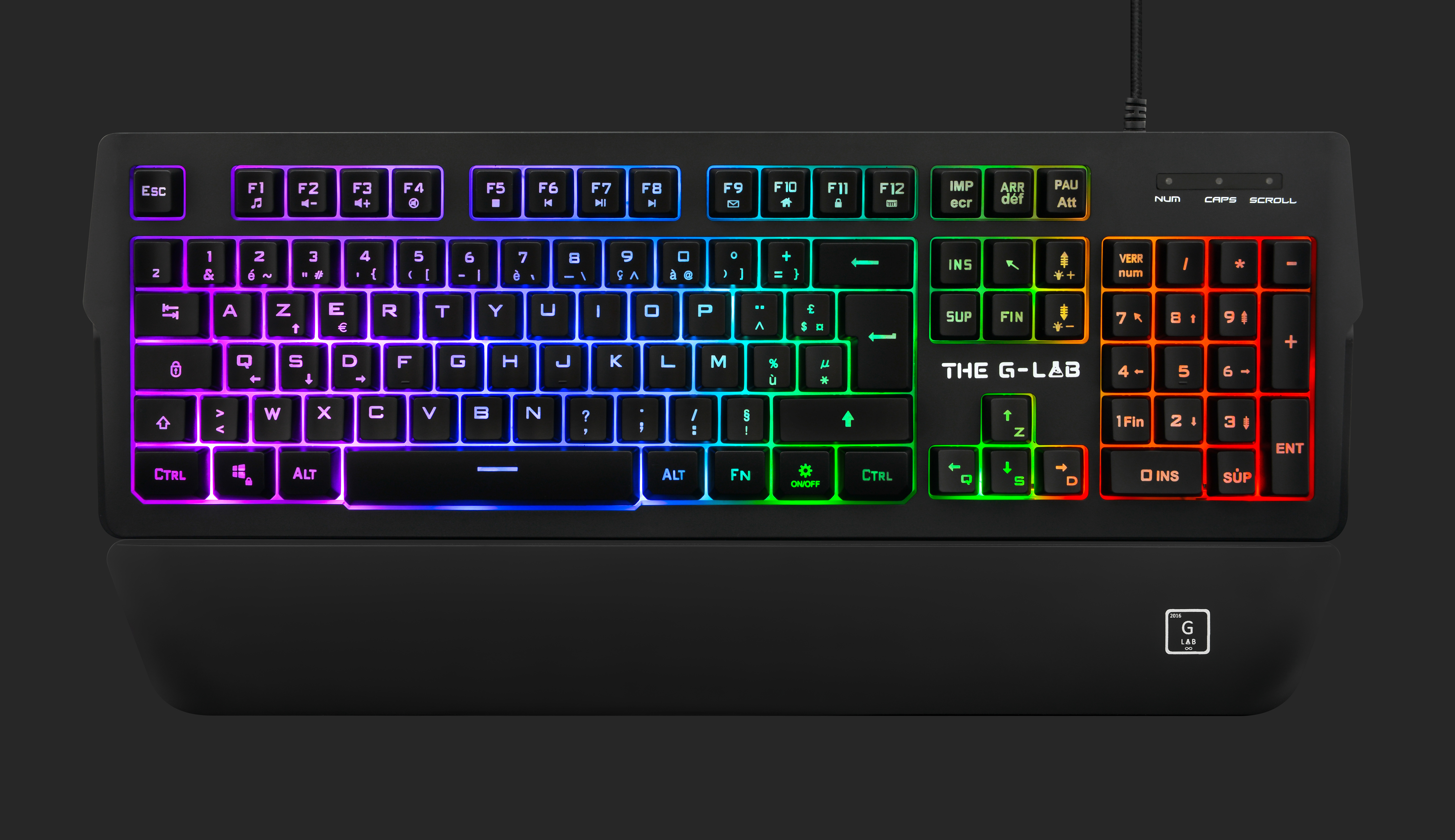 The G-LAB Keyz Palladium - Clavier PC The G-LAB - grosbill.com - 9