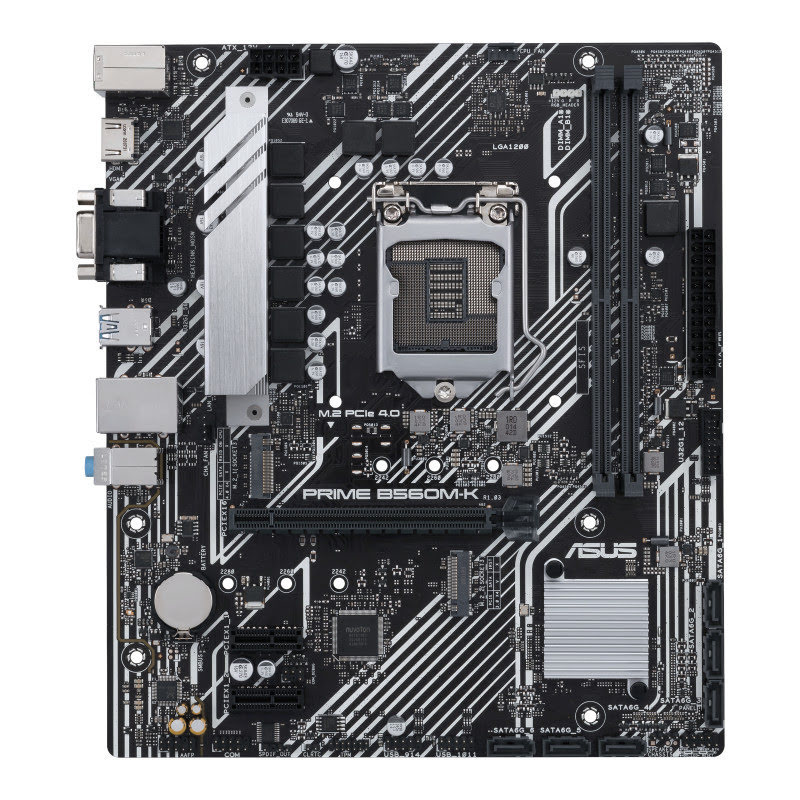 Asus PRIME B560M-K Micro-ATX  - Carte mère Asus - grosbill.com - 0