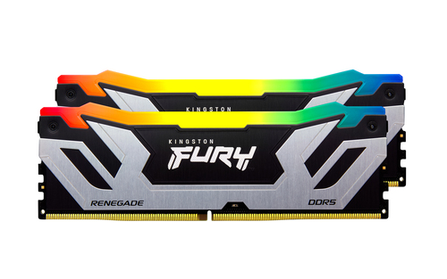 Kingston Fury Renegade 48Go RGB (2x24Go) DDR5 8400 PC67200 - Mémoire PC Kingston sur grosbill.com - 1