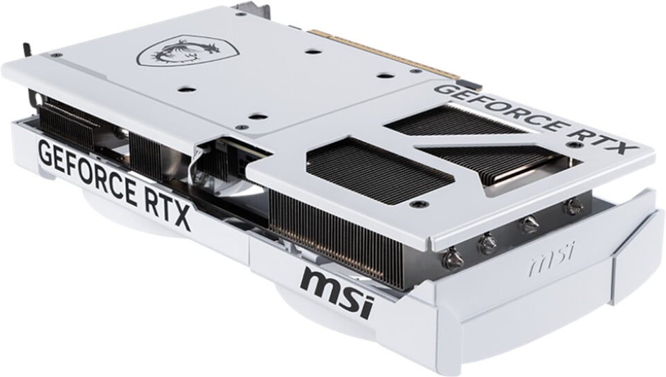 MSI GeForce RTX 5070 12G VENTUS 2X OC WHITE - Carte graphique MSI - 1
