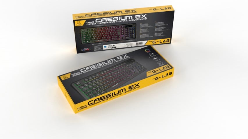 The G-LAB Keyz Caesium EX - Clavier PC The G-LAB - grosbill.com - 2