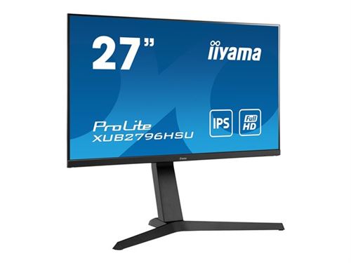 Iiyama 27 pouces  XUB2796HSU-B1-- - Ecran PC Iiyama - grosbill.com - 1