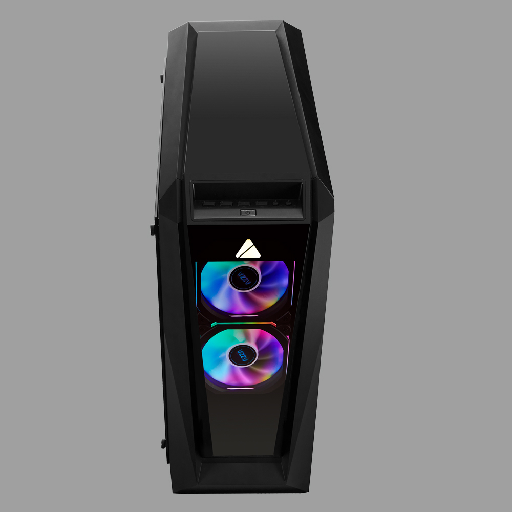 Azza Chroma 410B Noir - Boîtier PC Azza - grosbill.com