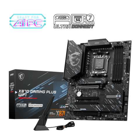 X870 GAMING PLUS WIFI + 9800X3D + Fury Beast 2x16 - grosbill.com - 2