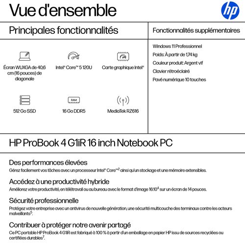 PB 4 G1IR16  CORE 5-120U - Achat / Vente sur grosbill.com - 3