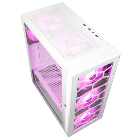 Kolink Observatory HF Glass ARGB Blanc Blanc - Boîtier PC Kolink - 2
