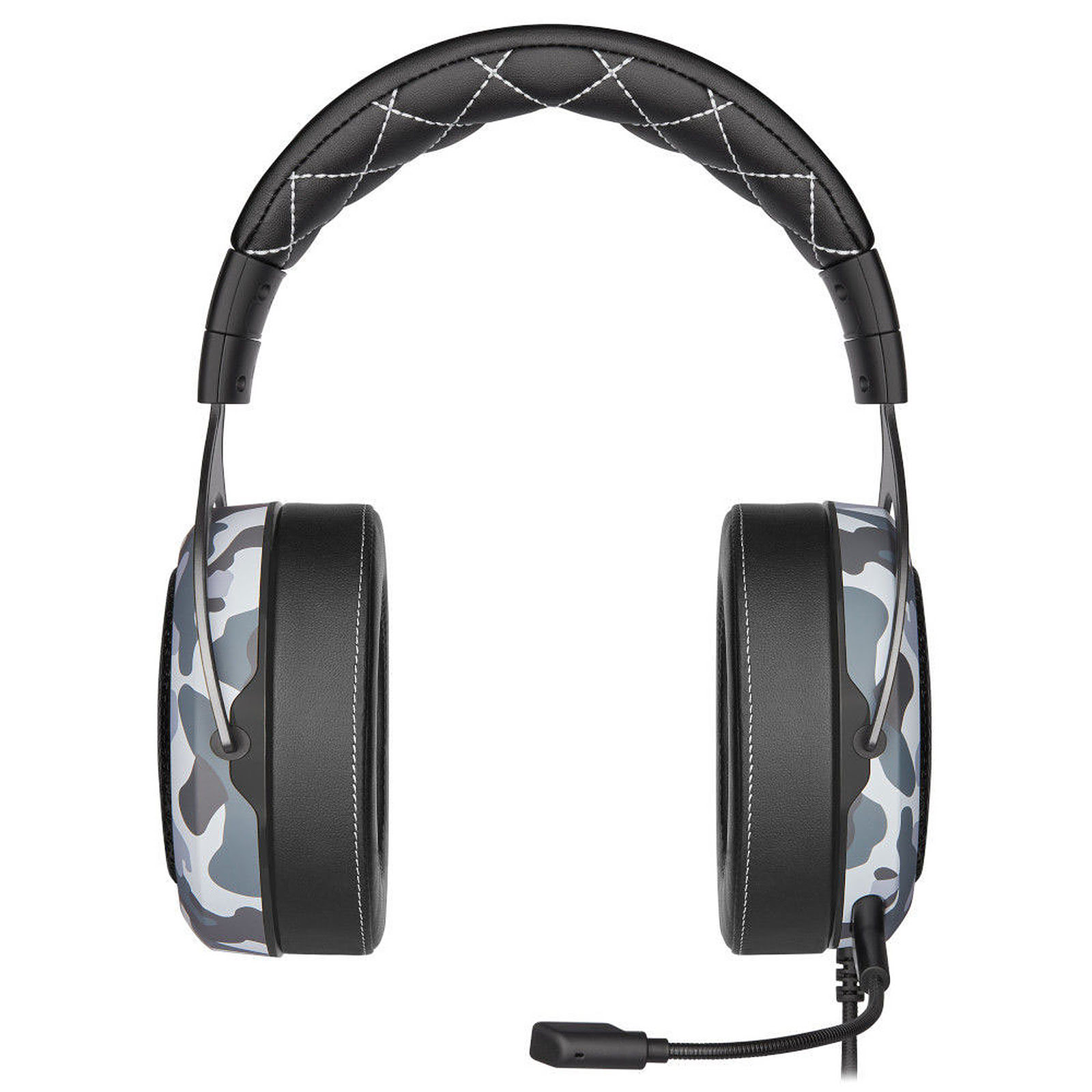 Corsair HS60 HAPTIC Stereo Gris - Micro-casque - grosbill.com - 1