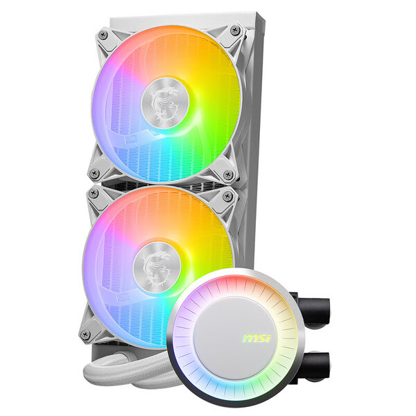 MSI MAG CORELIQUID E240 WHITE# - Watercooling MSI - grosbill.com - 1