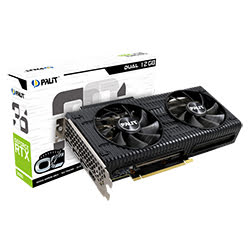 image produit Palit RTX 3060 Dual OC LHR - RTX3060/12Go/HDMI/DP Grosbill
