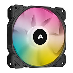 image produit Corsair iCUE SP120 Elite RGB Black - CO-9050108-WW Grosbill