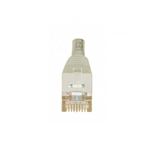 Cable RJ45 cat 5e F/UTP gris - 0,15 m  - Connectique réseau - 2