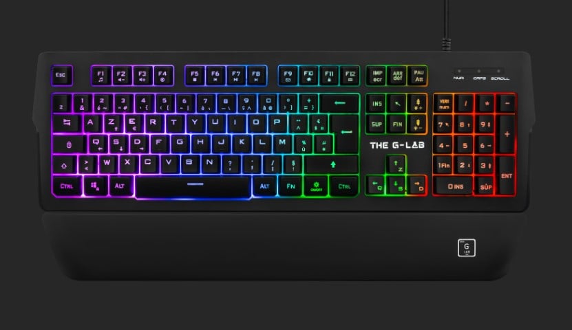 The G-LAB Keyz Palladium - Clavier PC The G-LAB - grosbill.com - 3