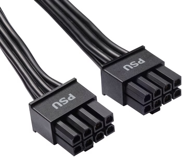 Adaptateur 2x8 Pin vers 12VHPWR PCIe 5.0  - Connectique PC - 4