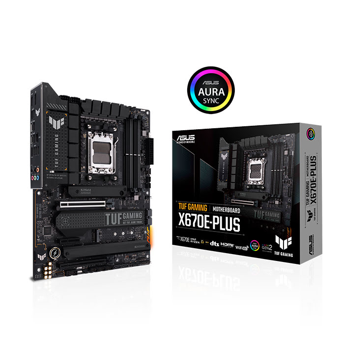 Asus TUF GAMING X670E-PLUS ATX  - Carte mère Asus - grosbill.com - 0